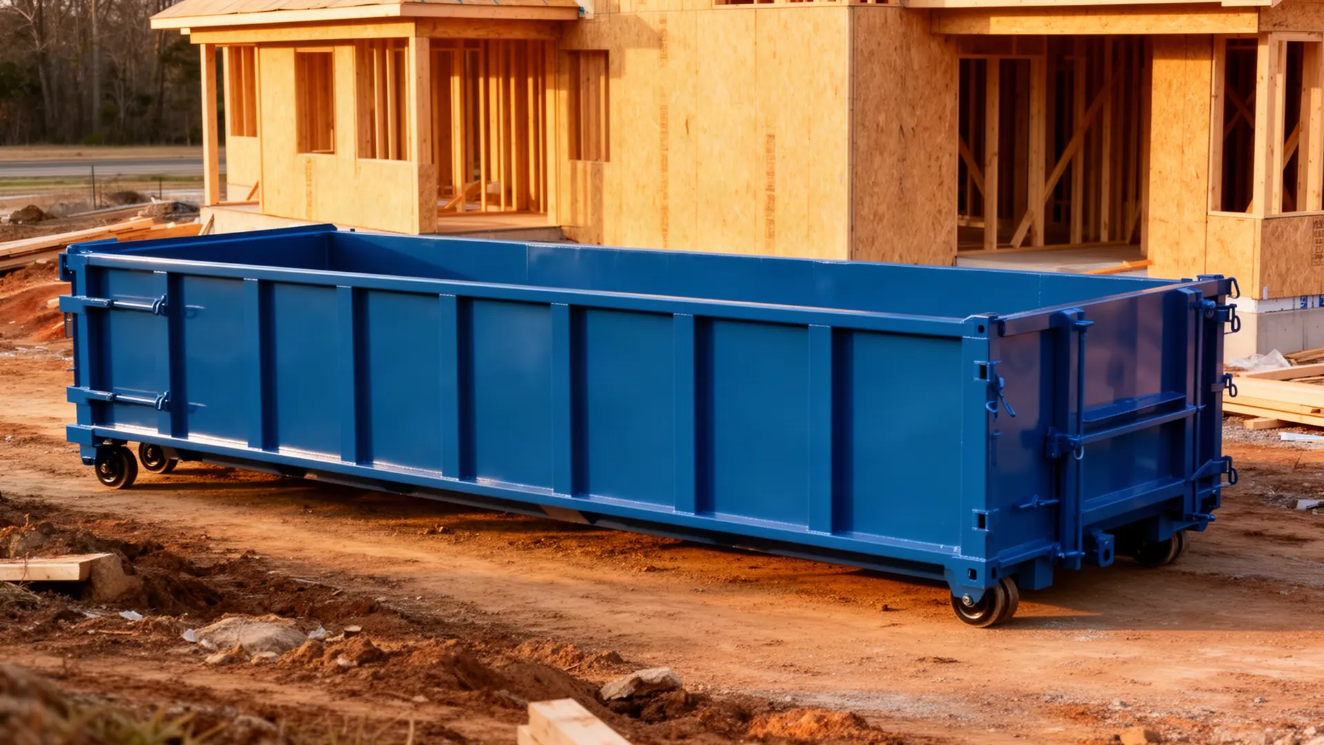 Roll-off dumpster from Hooper & Henderson Bin Rental in Saint Francis, WI